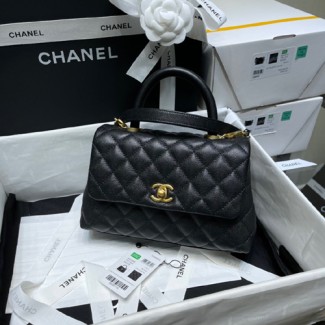 샤넬 캐비어 코코핸들 탑핸들백 스몰 A92990-4