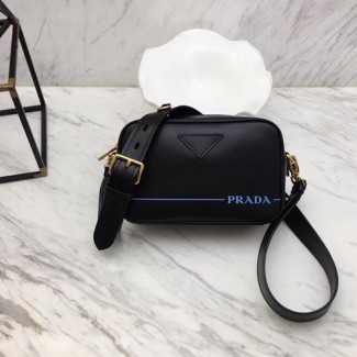 프라다 미라지 레더 숄더백 1BH093 블랙