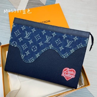 루이비통 포쉐트 보야주 MM M45961 네이비