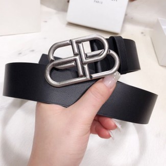 발렌시아가  신상 벨트 458600-3 블랙