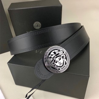 베르사체 신상 벨트 VS-6436-1 블랙 은장
