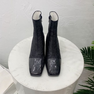 마르지엘라 앵글부츠 190223 블랙