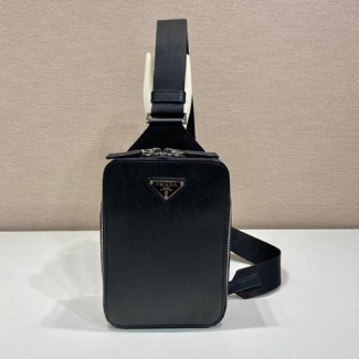 프라다 사피아노 로고 슬링백 2VZ106