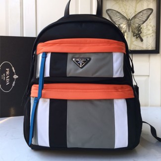 프라다 포코노 나일론 백팩 2VZ025 오렌지