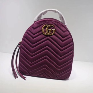 구찌 마몬트 벨벳 백팩 524568 보라
