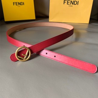 펜디 여성용 신상 벨트 FD2214   레드