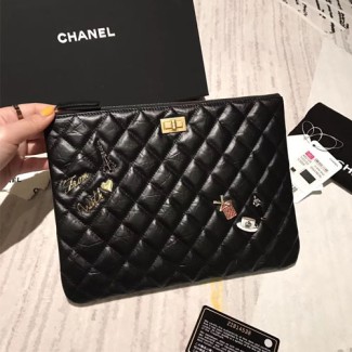 샤넬 신상 클러치백 A82725 블랙