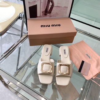 미우미우 신상 슬리퍼 57234-2