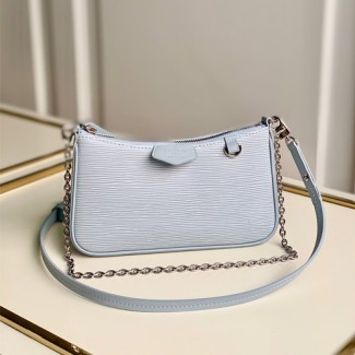 루이비통 이지 파우치 온 스트랩 M80480 하늘색