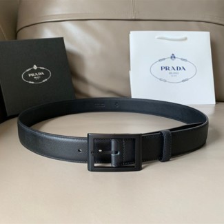 프라다 신상  벨트 PD-6114  블랙 메탈