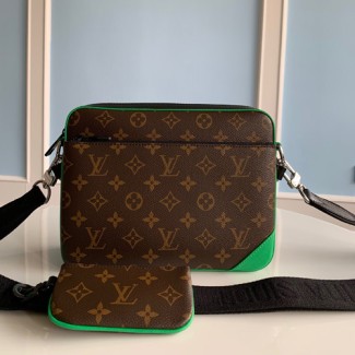 루이비통 트리오 메신저 M46266 그린