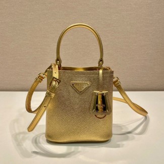 프라다 파니에 토트백 1BA373 금색
