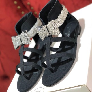 샤넬 여성용 신상 샌들 G34185-1 블랙