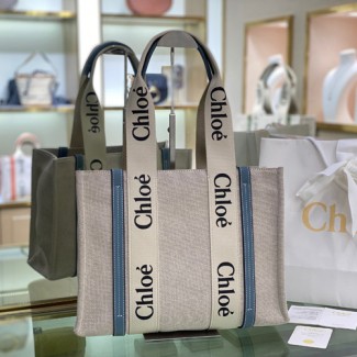 끌로에 우디백 37261 미듐 블루