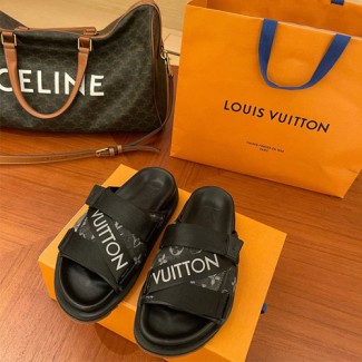 루이비통 남여공용 슬리퍼 M0377 블랙
