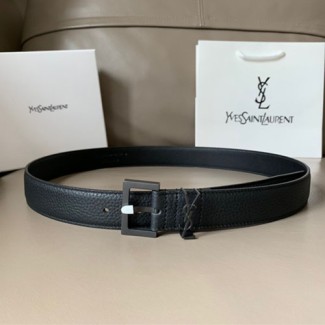 입생로랑 신상 벨트 Ysl9002  블랙  메탈