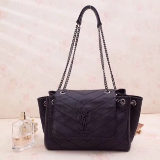 입생로랑 노라타 스몰 숄더백 554284 블랙