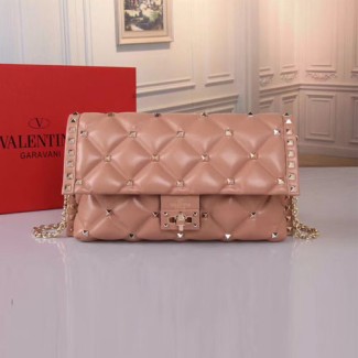 발렌티노 캔디스터드 크로스 바디 백 QW2B0B83 핑크