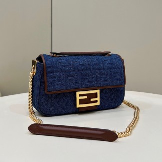 펜디 바게트 체인 미디 8BR793-4