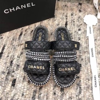 샤넬 신상 슬리퍼 G34159 블랙
