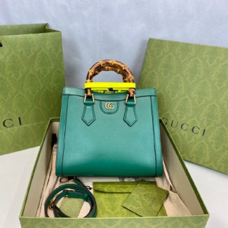 구찌 다이애나  스몰 토트백 660195 그린
