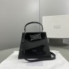 마르지엘라 스내치드 스몰 탑핸들백 MM3075 민자 블랙