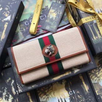 구찌 라자 컨티넨탈 지갑 573789 베이지