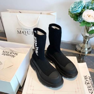알렉산더 맥퀸  남여공용 앵글부츠  586437-3
