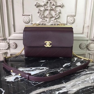 샤넬 신상 플랩백 A57086 다크레드