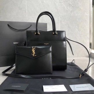 입생로랑 스몰 업다운 토트백 561203 블랙
