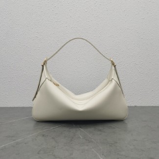 셀린느 미디엄 로미백 탠브라운 토트백 197443 화이트