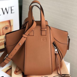 로에베 해먹백 스몰 11068  민자 브라운