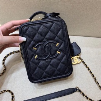 샤넬 신상 코스메틱 케이스 AS0988 블랙