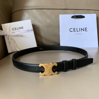 셀린느 신상 벨트 CE8002  블랙  금장