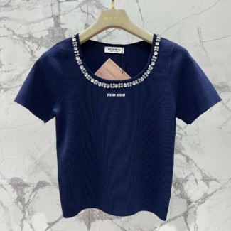 미우미우 여성용 반팔 MIU0050