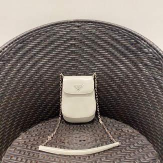 프라다 브러쉬드 가죽 미니백 1BH185-3