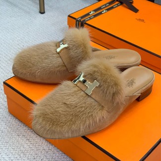 에르메스 신상 슬리퍼 H35112 브라운