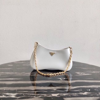 프라다 체인 숄더백 1BC148 화이트