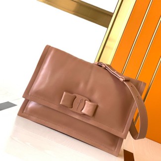 페레가모 비바 숄더백  21I287 누드