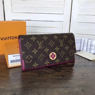 루이비통 플로르 월릿 장지갑 M64585 보라