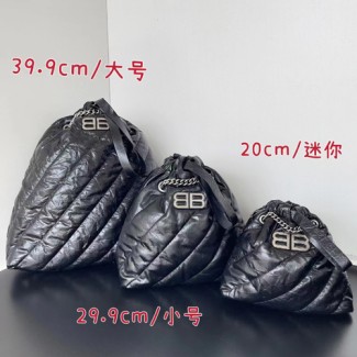 발렌시아가 크러쉬  퀼티드 토트백 781796