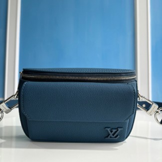 루이비통 파일럿 웨어러블 월릿 M83560 블루