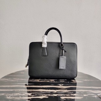 프라다 사피아노 서류가방 2VE004 블랙
