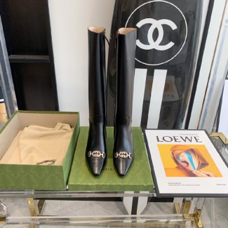 구찌 여성용 롱부츠 656890 블랙