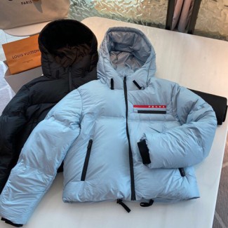 프라다 여성용 패딩 3A435 블루