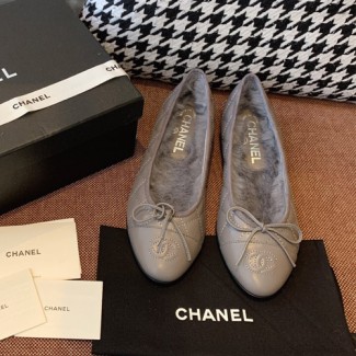 샤넬 신상 플랫 G34279 그레이
