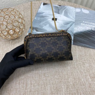 셀린느 트리오페 미니 체인 숄더백 100382-7