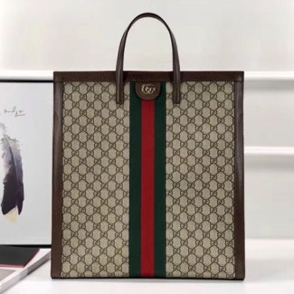 구찌 18FW 오피디아 토트백 524536 브라운