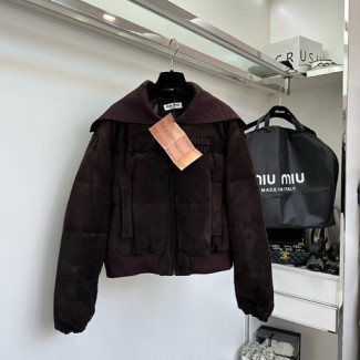 미우미우 여성용 패딩 MIU0076 버건디