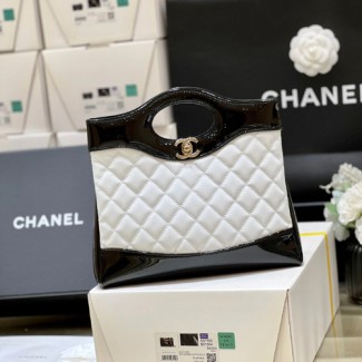 샤넬 31백 미니 AS4133 화이트 유광